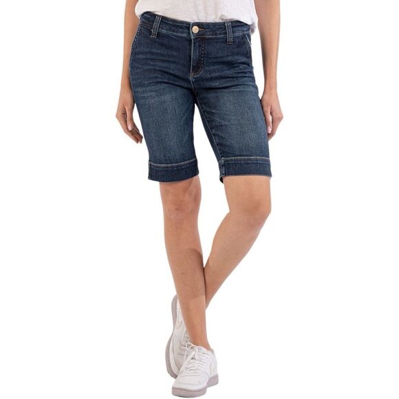 Kut from the Kloth Women’s Natalie Bermuda Shorts Size 8 - Picture 1 of 11